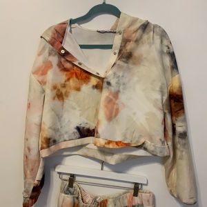 Zara Tie Dye Sweatsuit